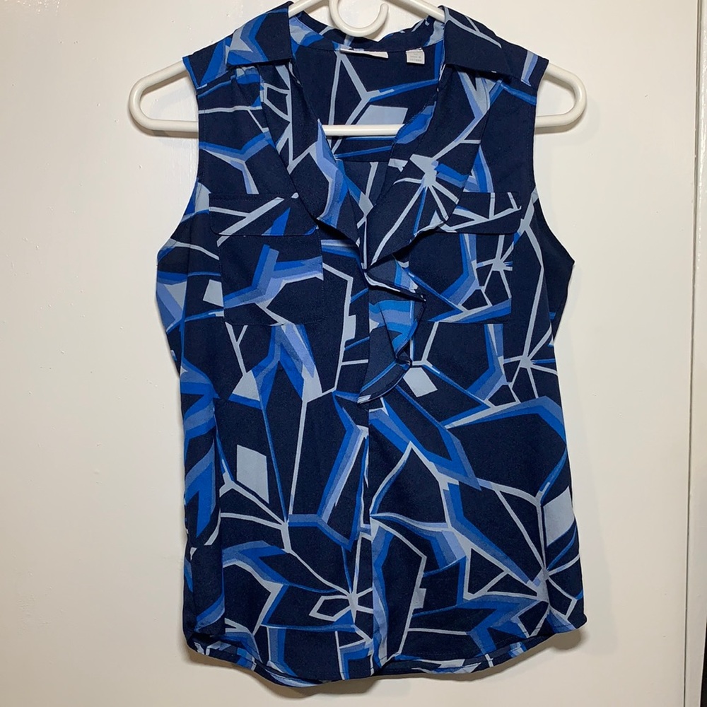 New York & Company Blue Blouse, never used, size XS, smoke-free.